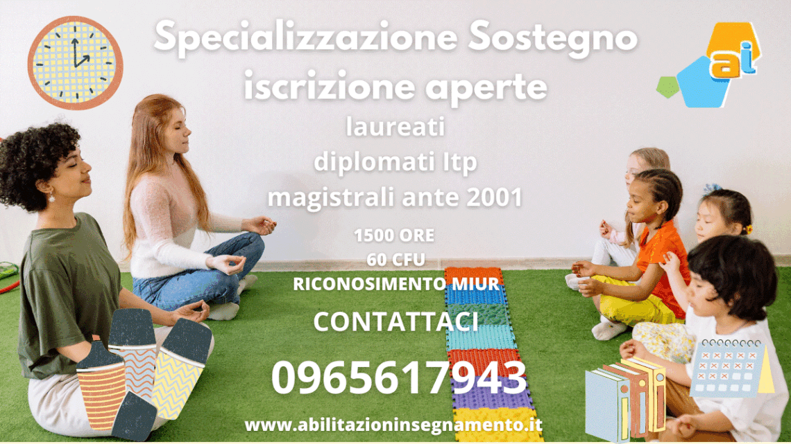 Specializzazione-Sostegno-iscrizione-aperte